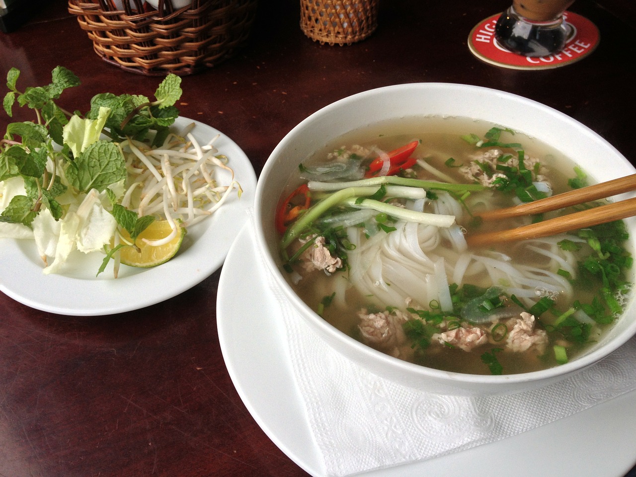 pho vietnamese food restaurant free photo