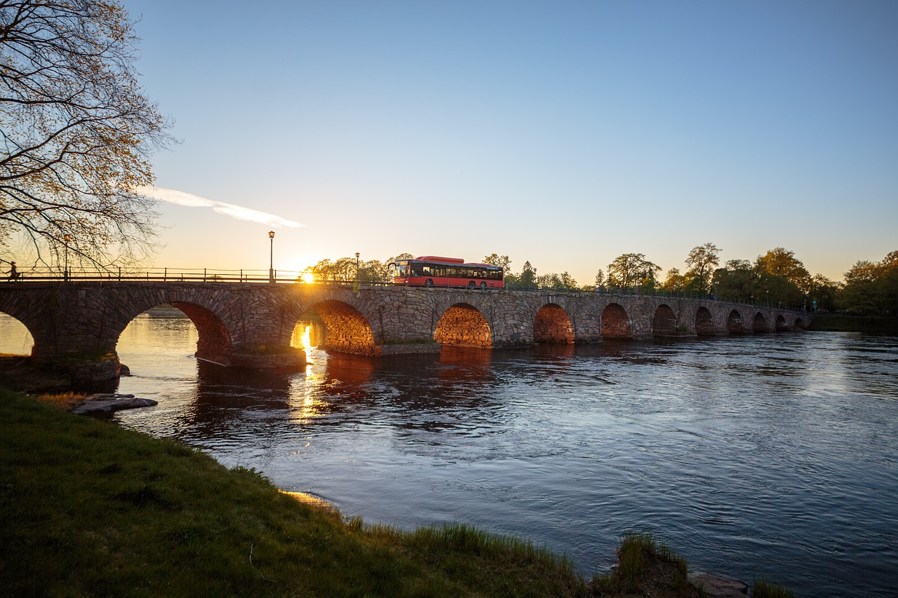 phoenix  the river klarälven  bro free photo