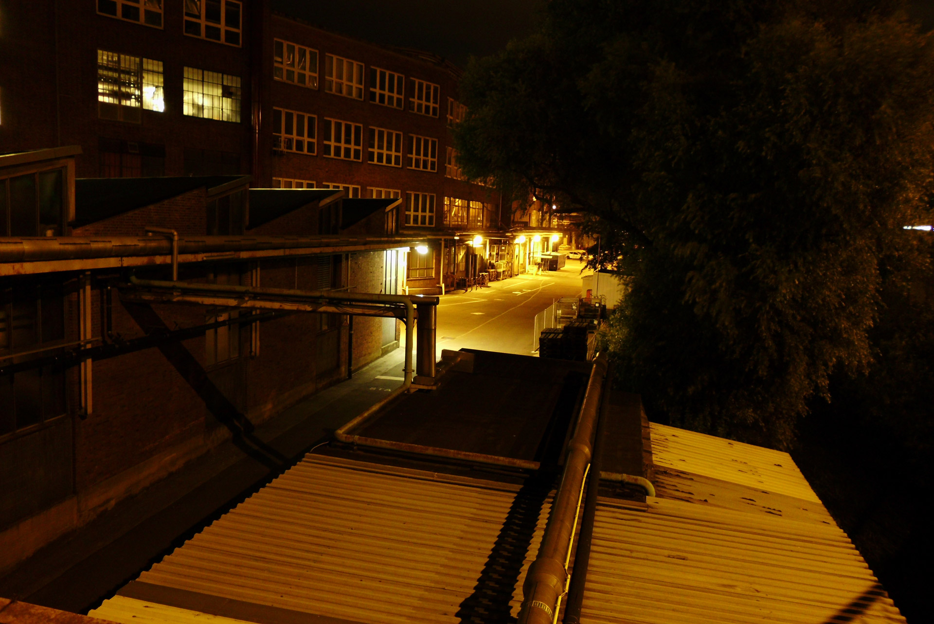 harburg night industry free photo