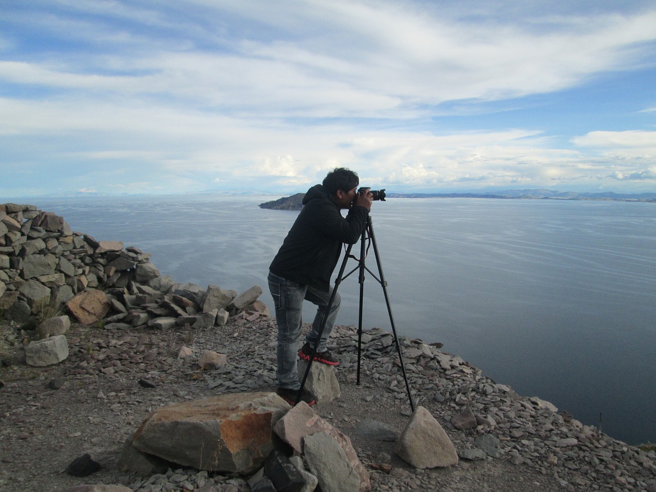photographer andes titicaca free photo