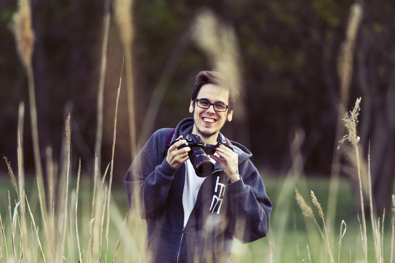 photographer young camera free photo