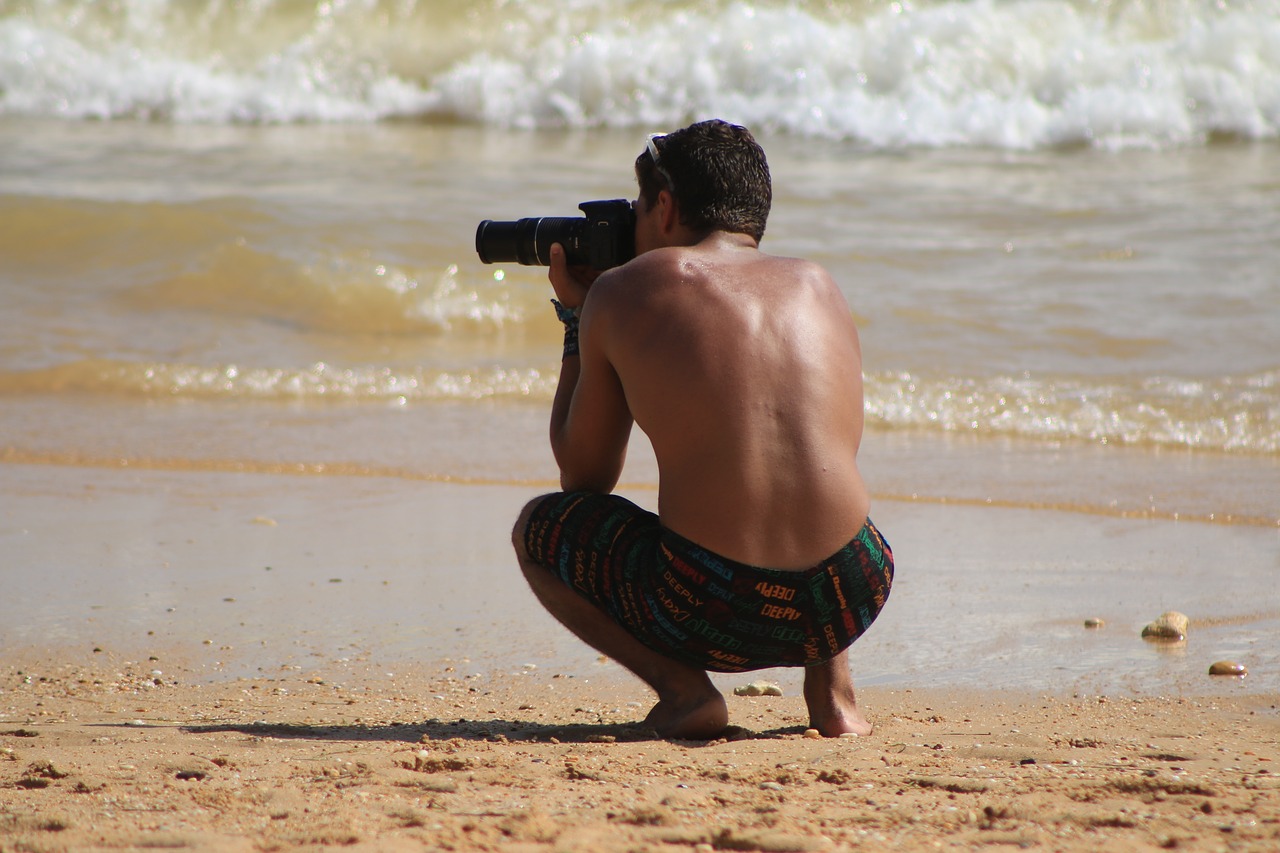 photographer beach photo free photo