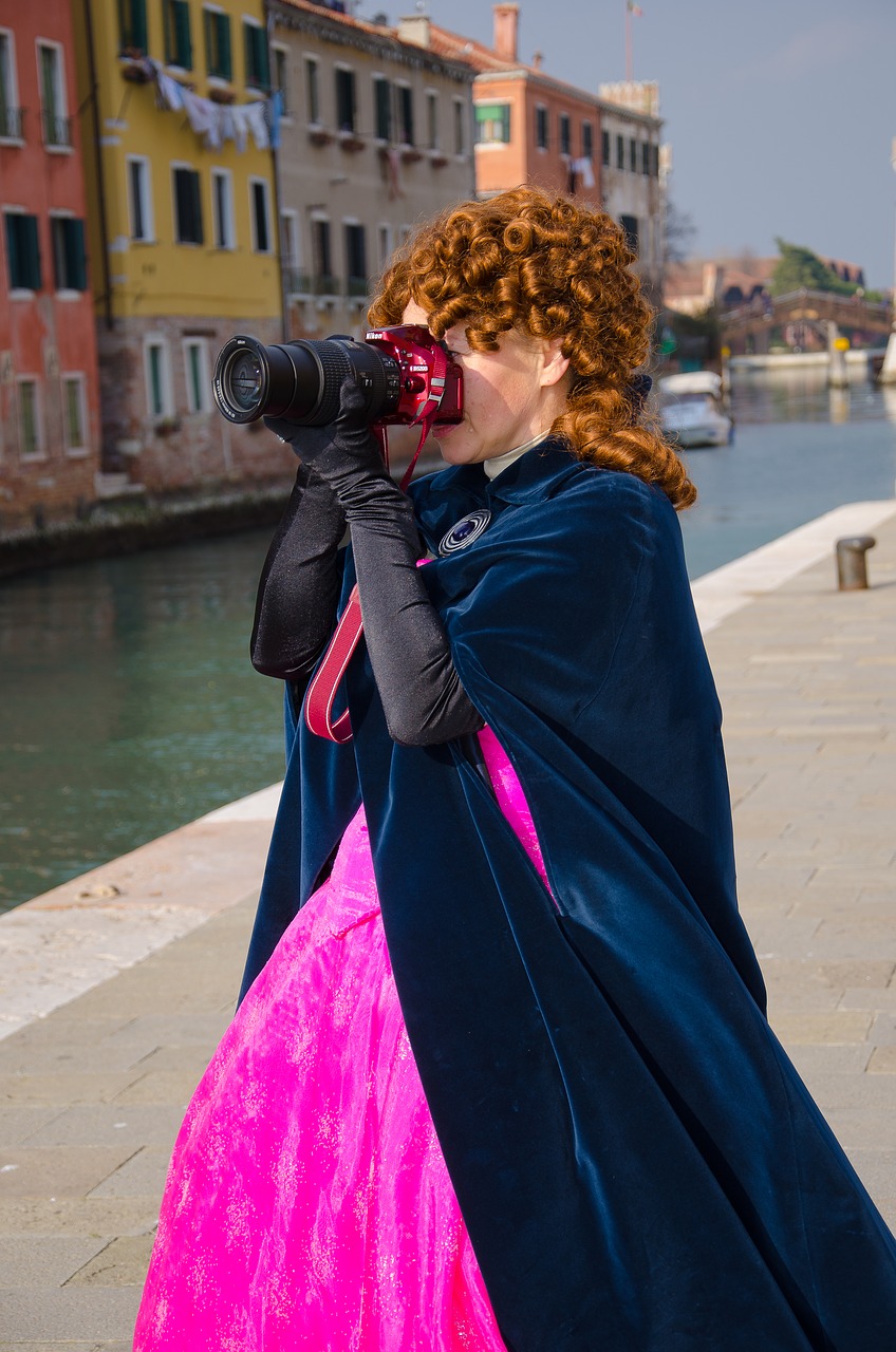 photographer carnival venice free photo