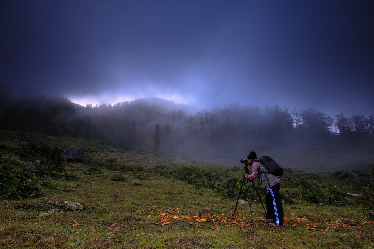 photographer mountain the landscape free photo