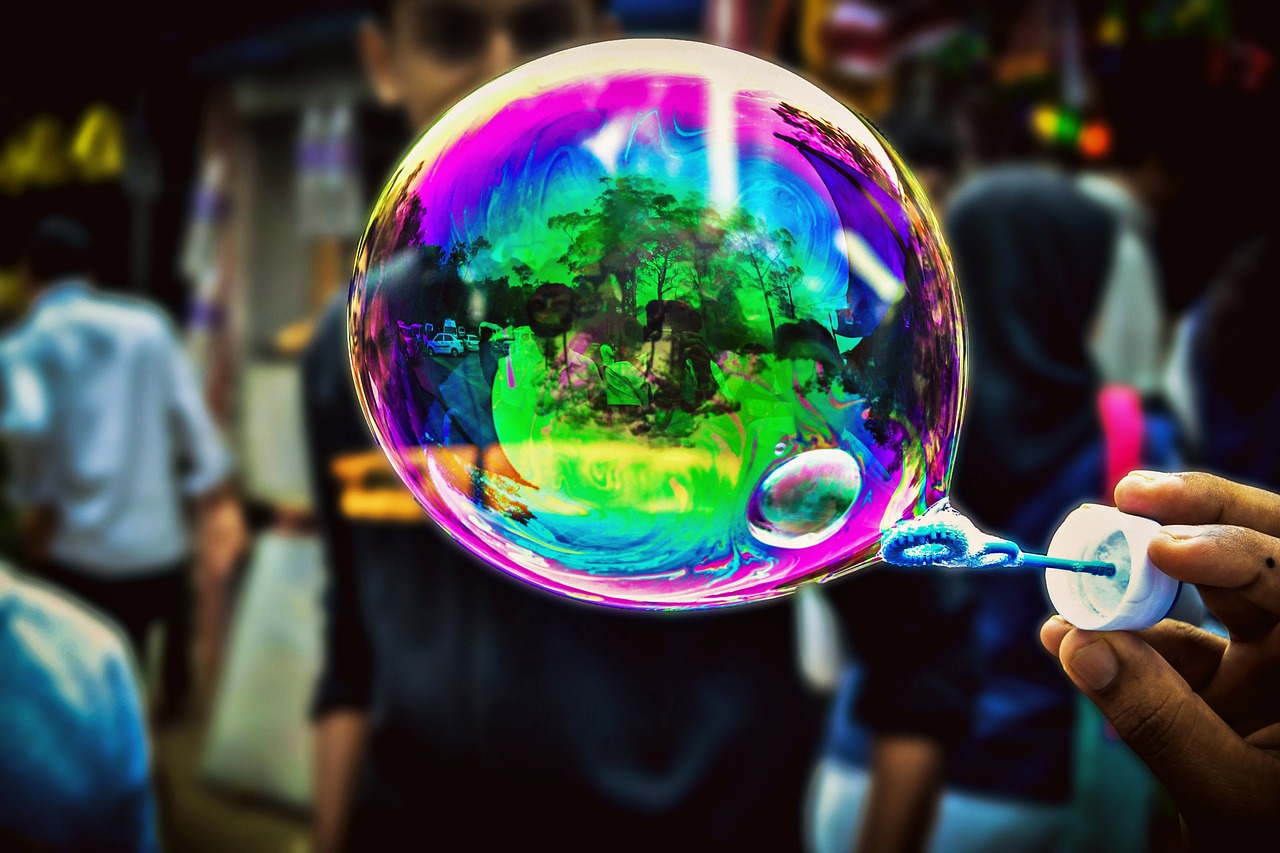 soap bubbles photography fun free photo