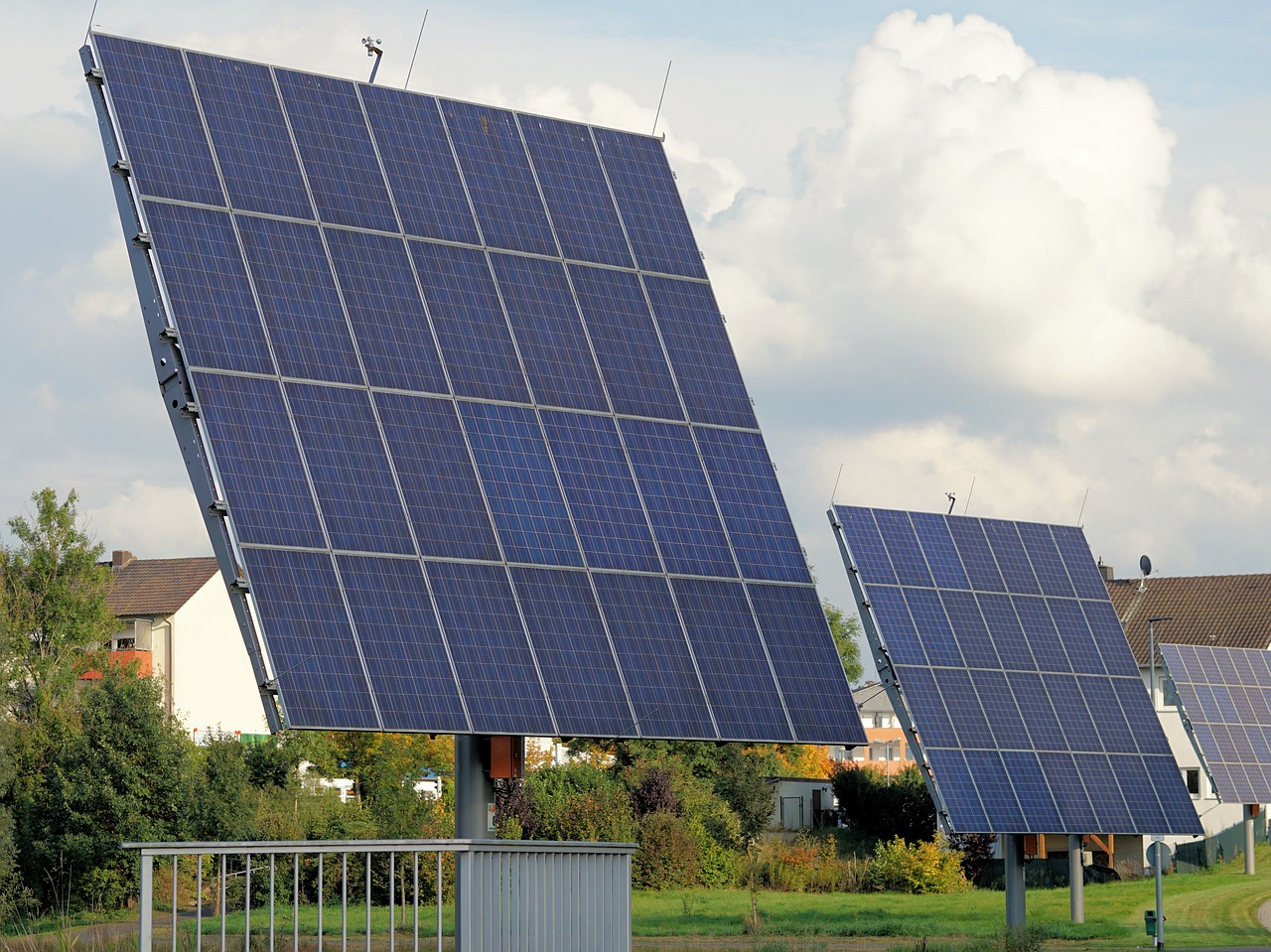 solar panels climate change