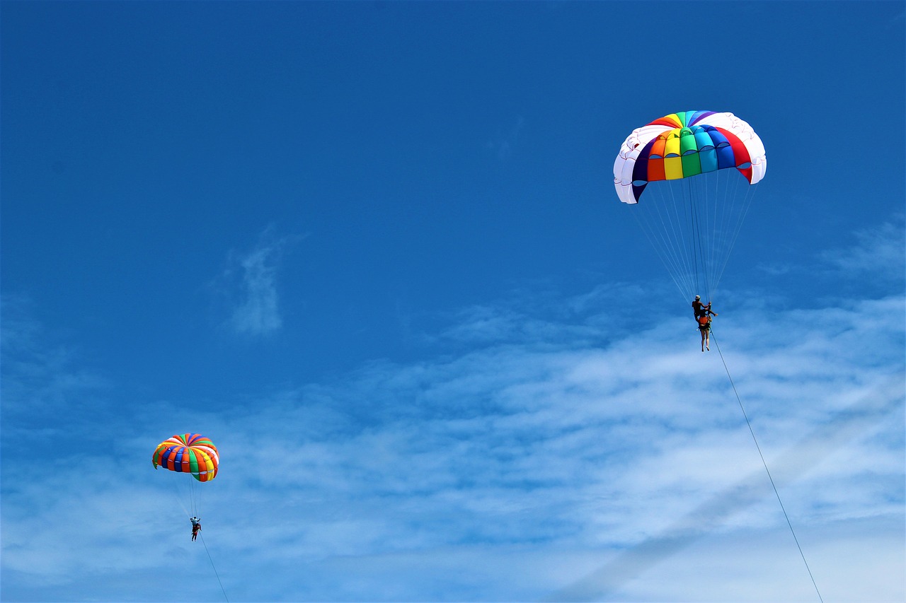 phuket  parachuting  parachute free photo
