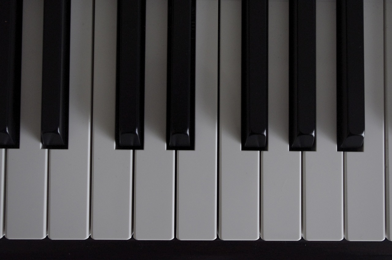 piano keys music free photo