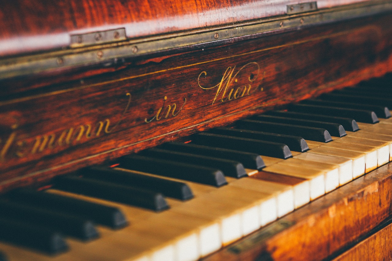 piano keyboard letters free photo