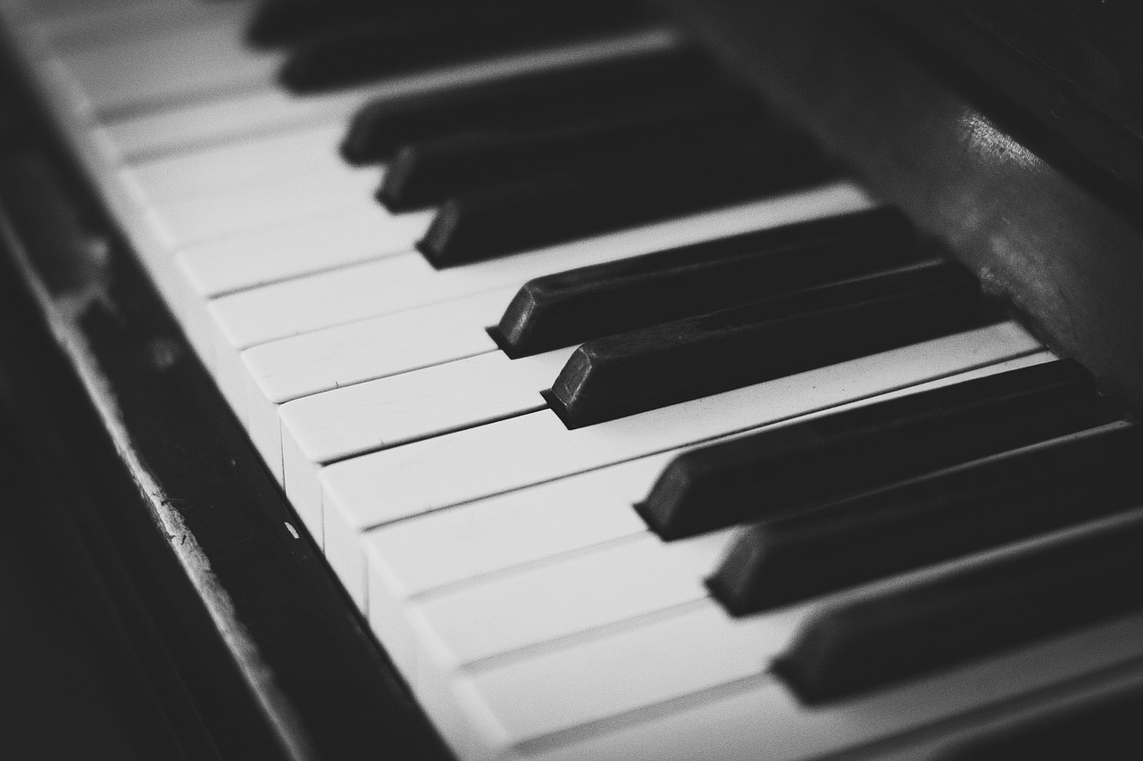 piano keys music free photo