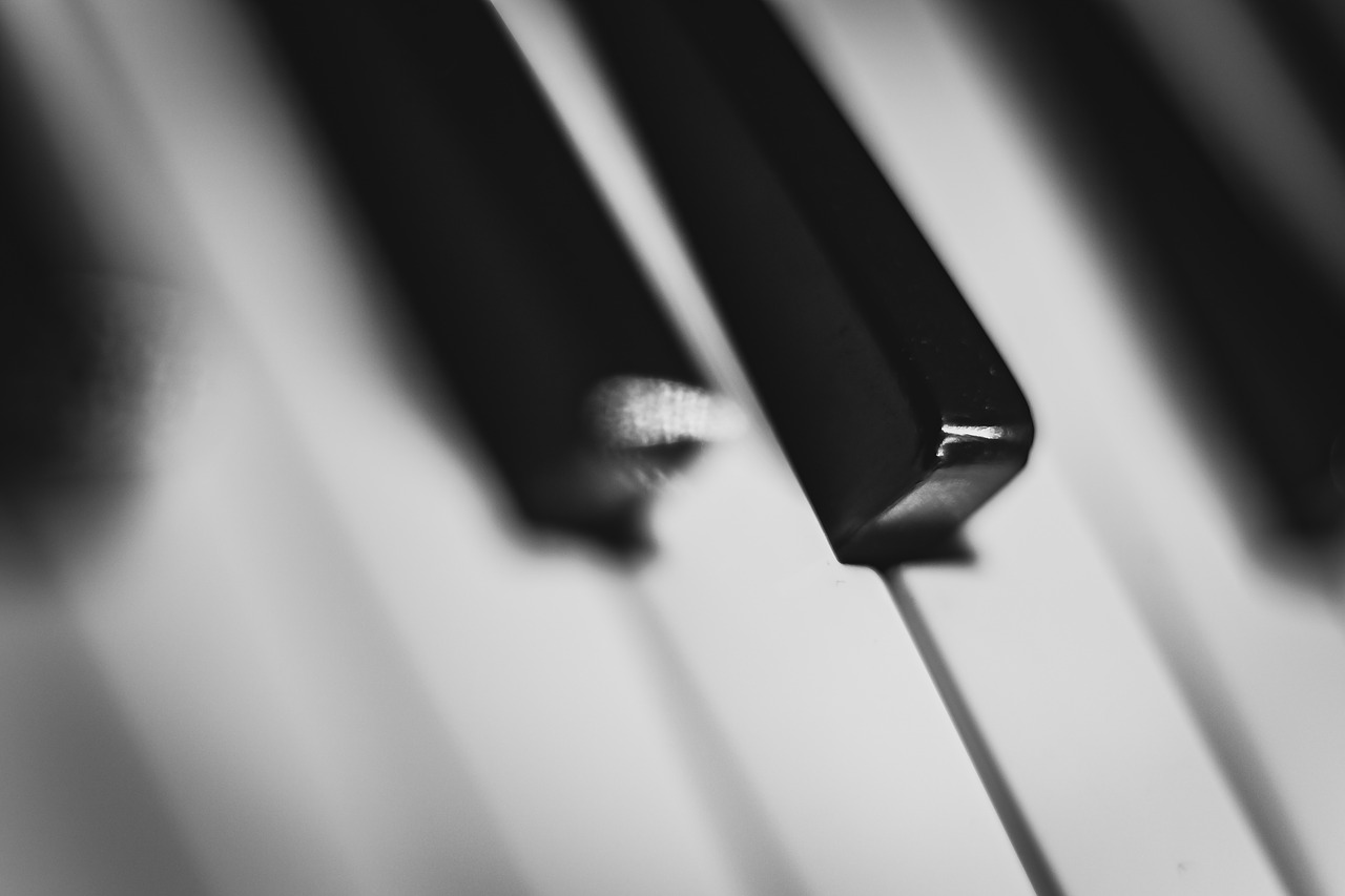 piano keys music free photo