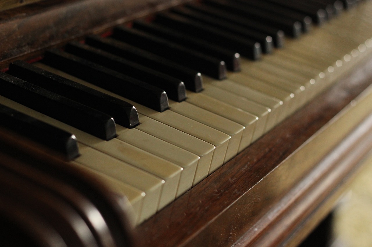 piano antique music free photo