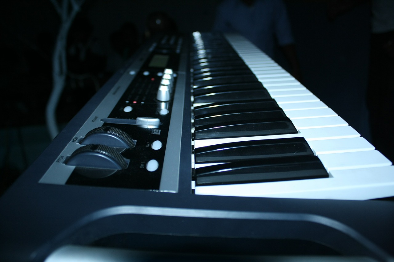 piano music instruments free photo