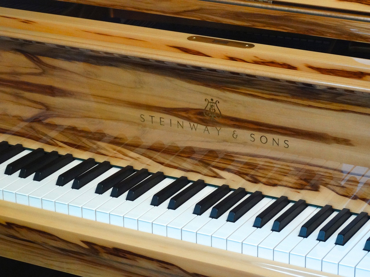 piano piano keys wood instrument free photo