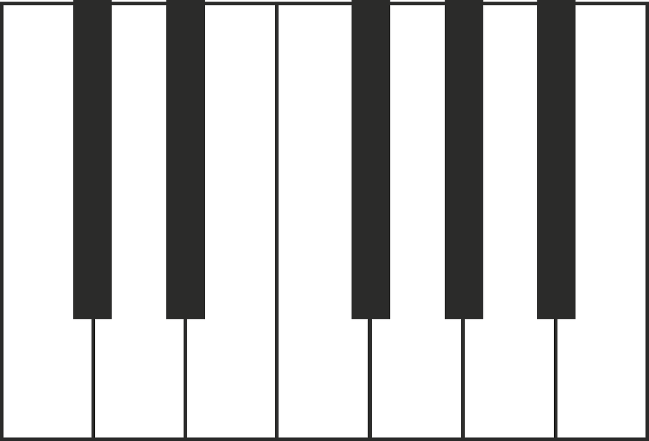 piano vector music free photo