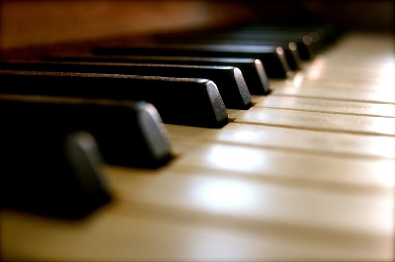 piano keys music free photo