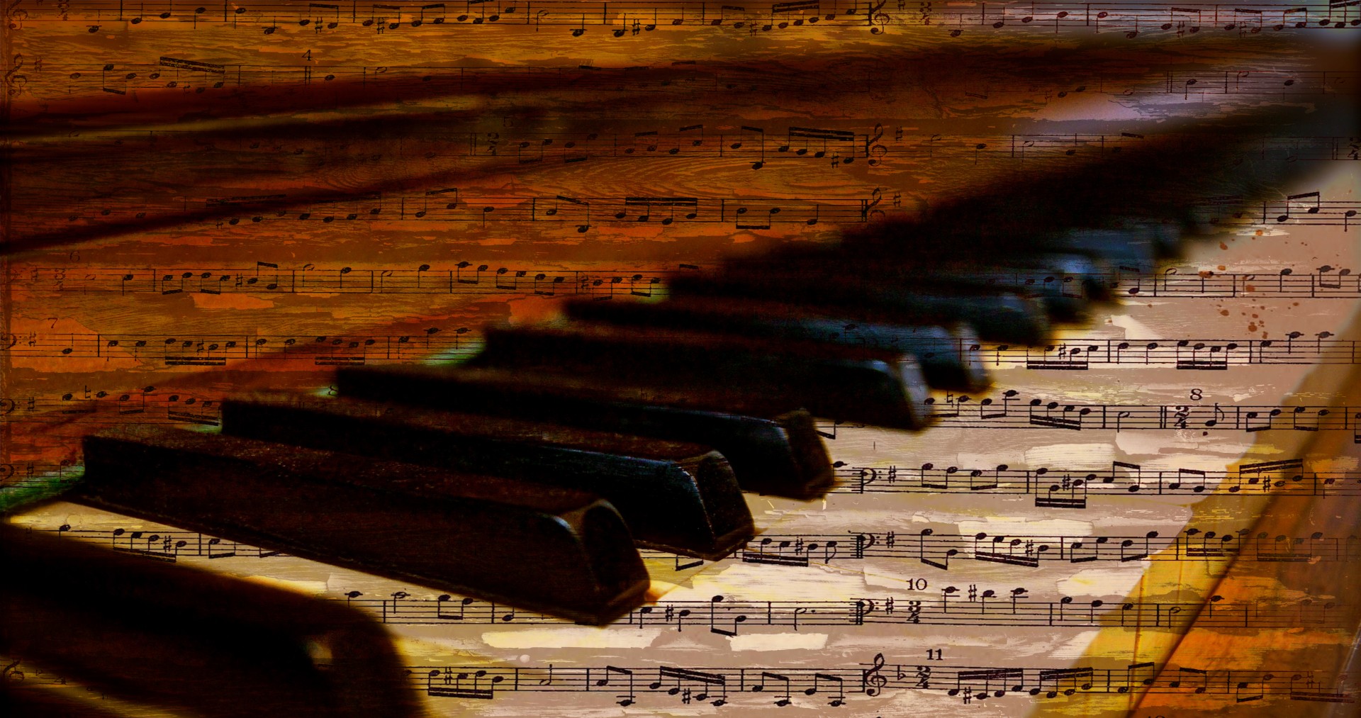 piano piano keys notes free photo