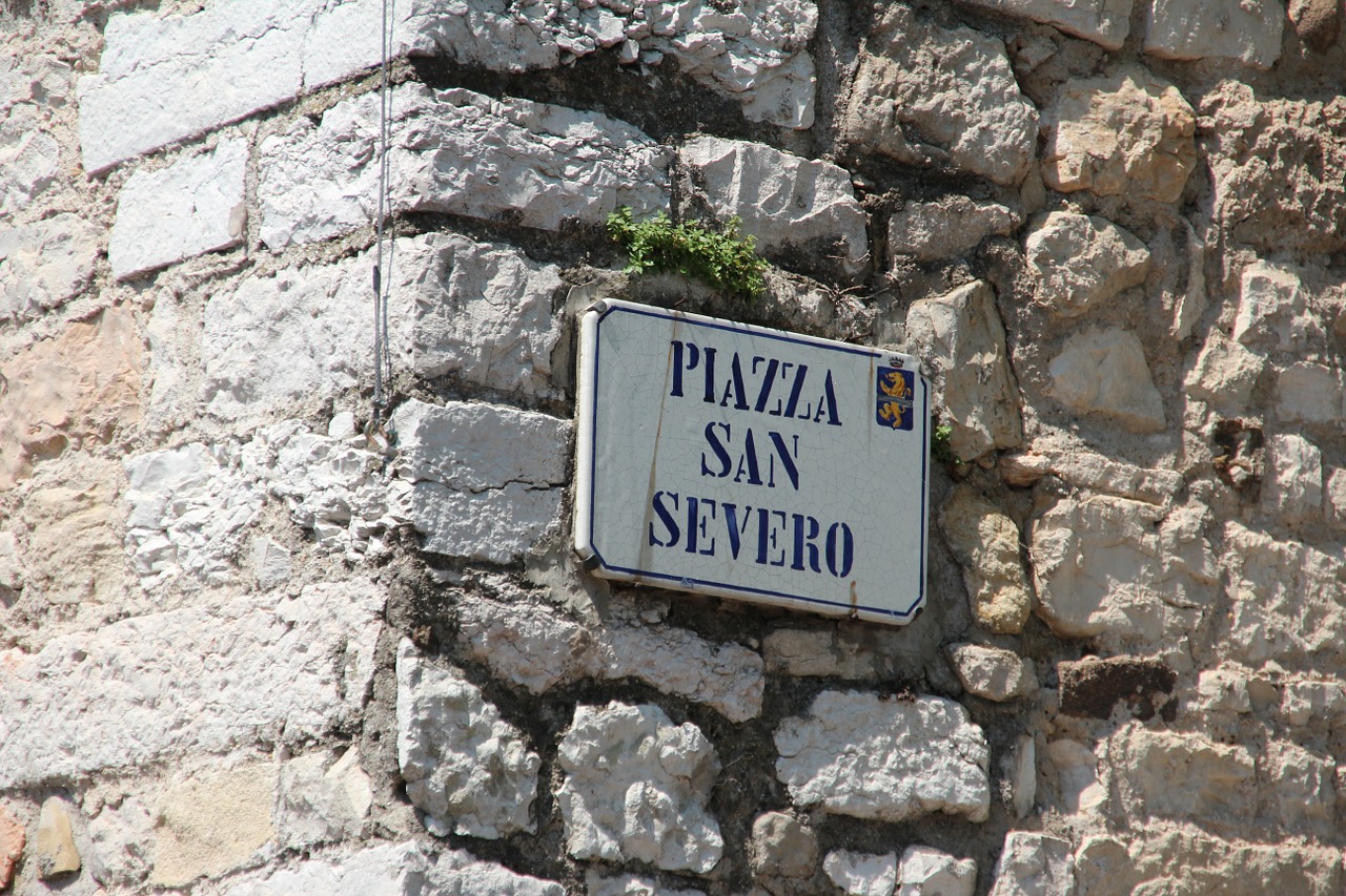 piazza san severo italy garda free photo