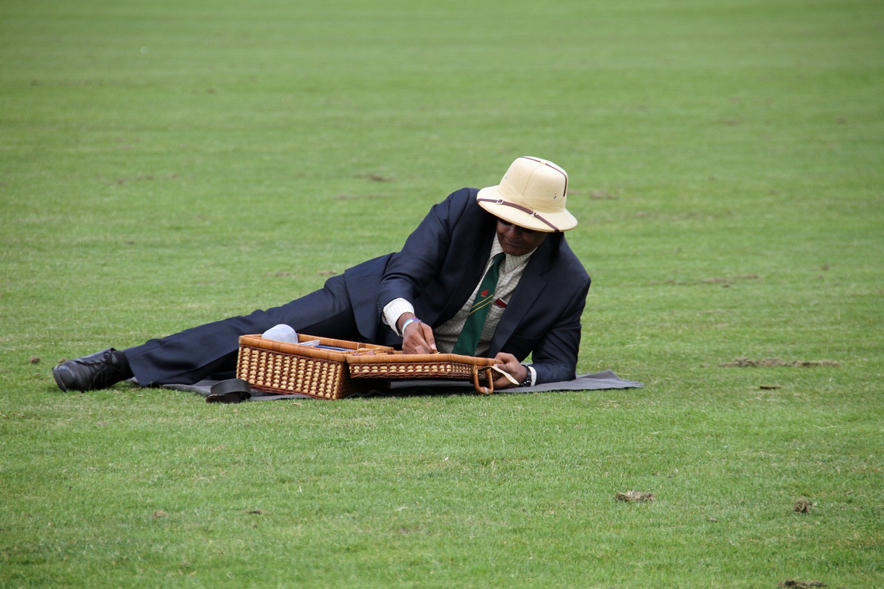 picnic man outdoors free photo