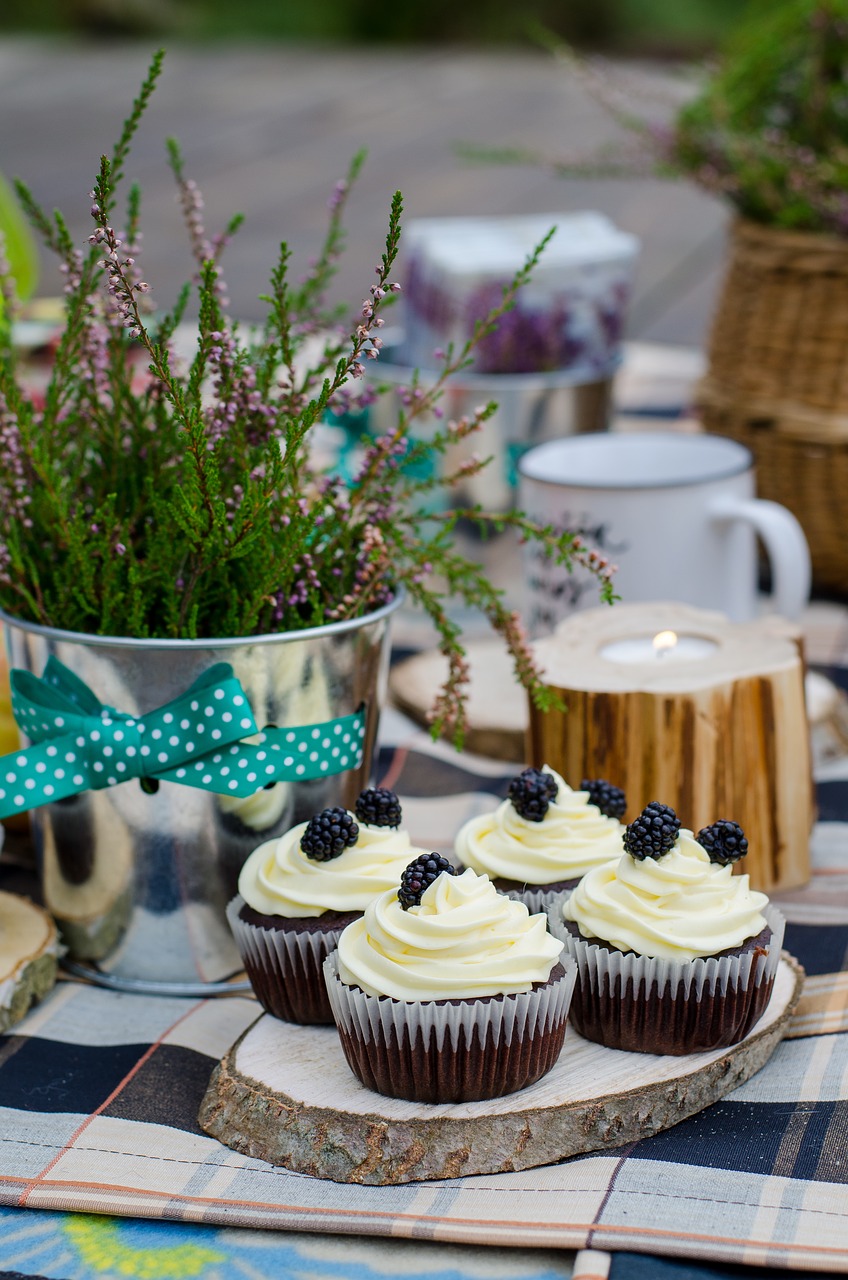 picnic cakes sweet free photo