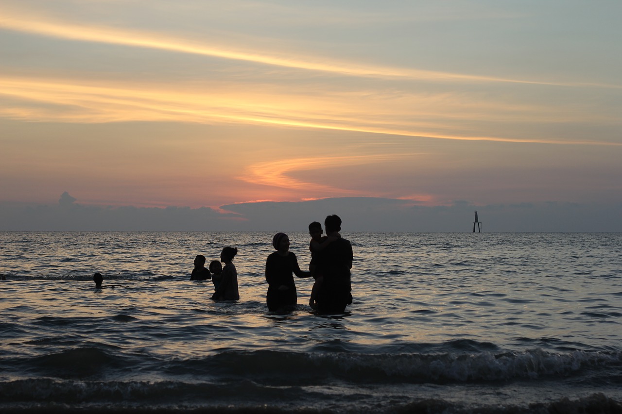 picnic  beach  vacation free photo