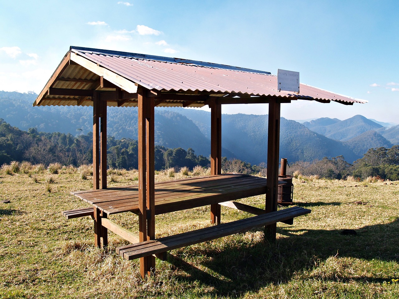 picnic table table shelter free photo