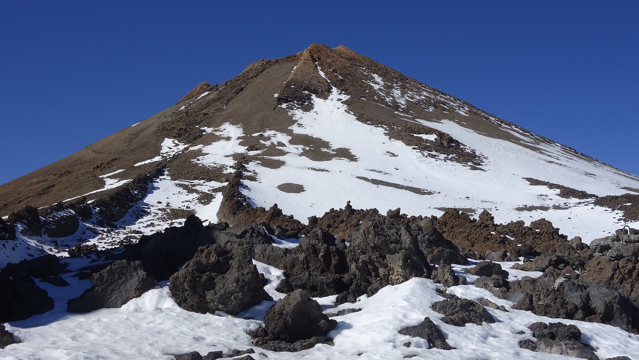 pico del teide mount teide volcano free photo