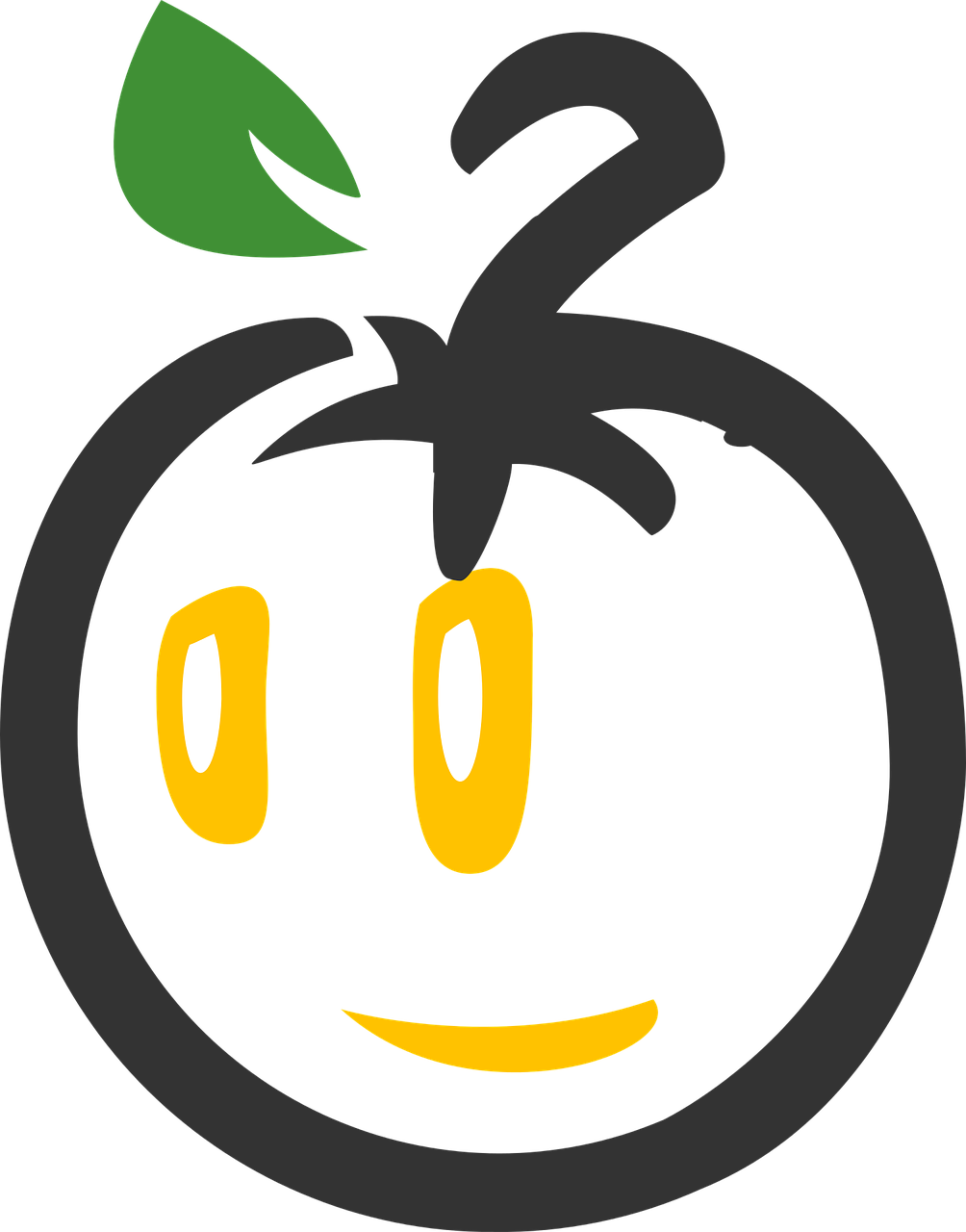 pictogram fruit orange