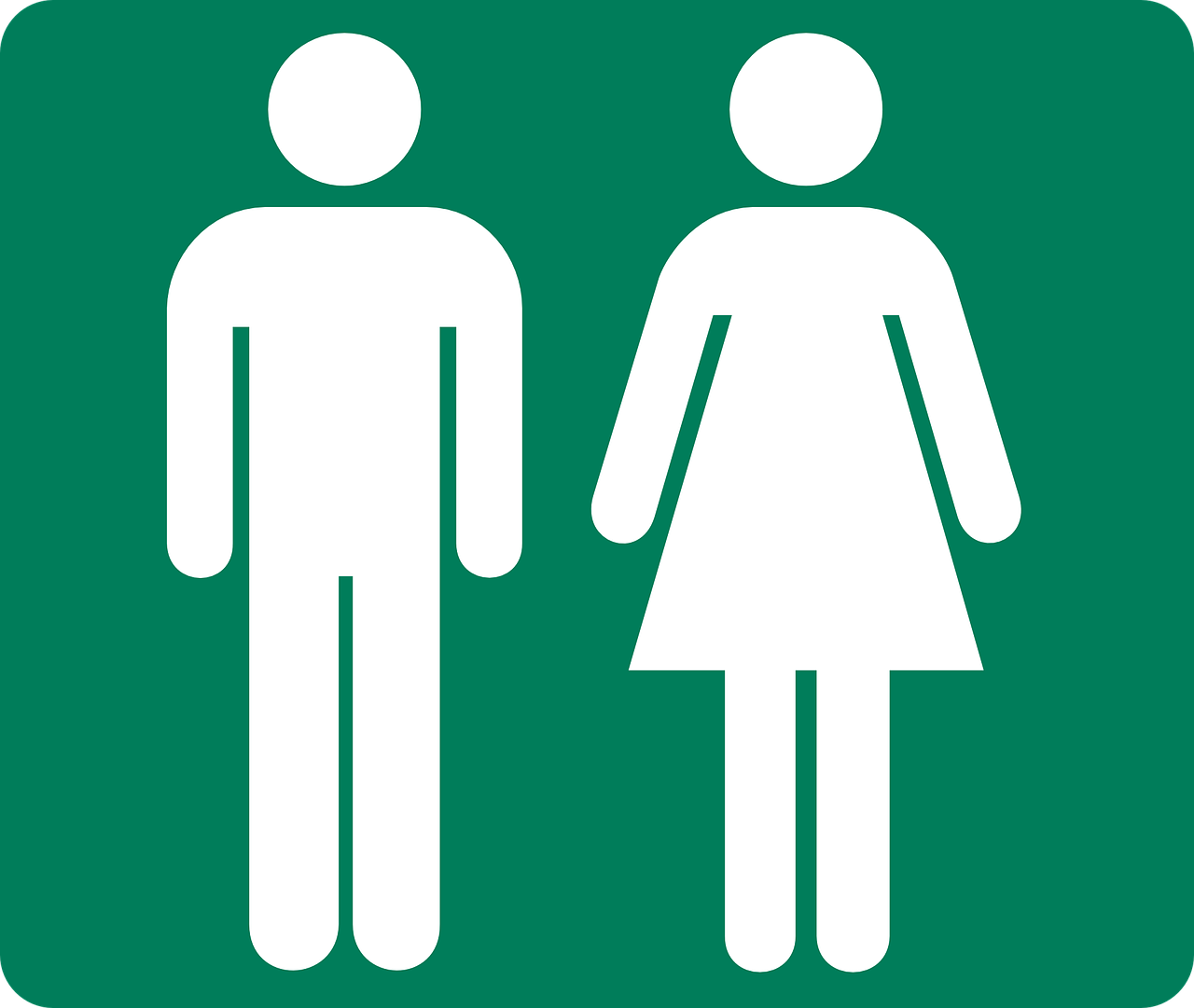 pictogram persons toilet free photo