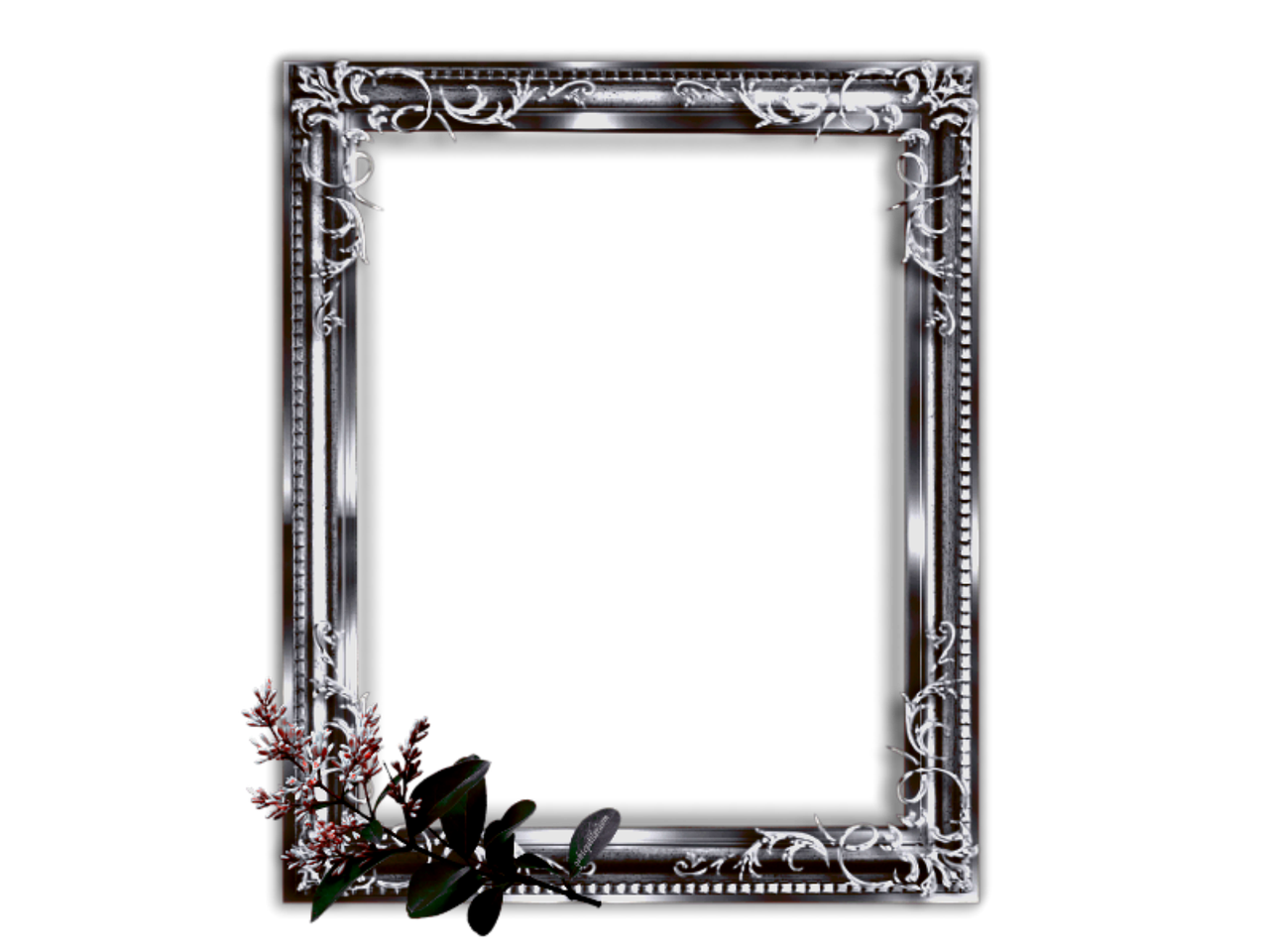 picture frame black empty free photo