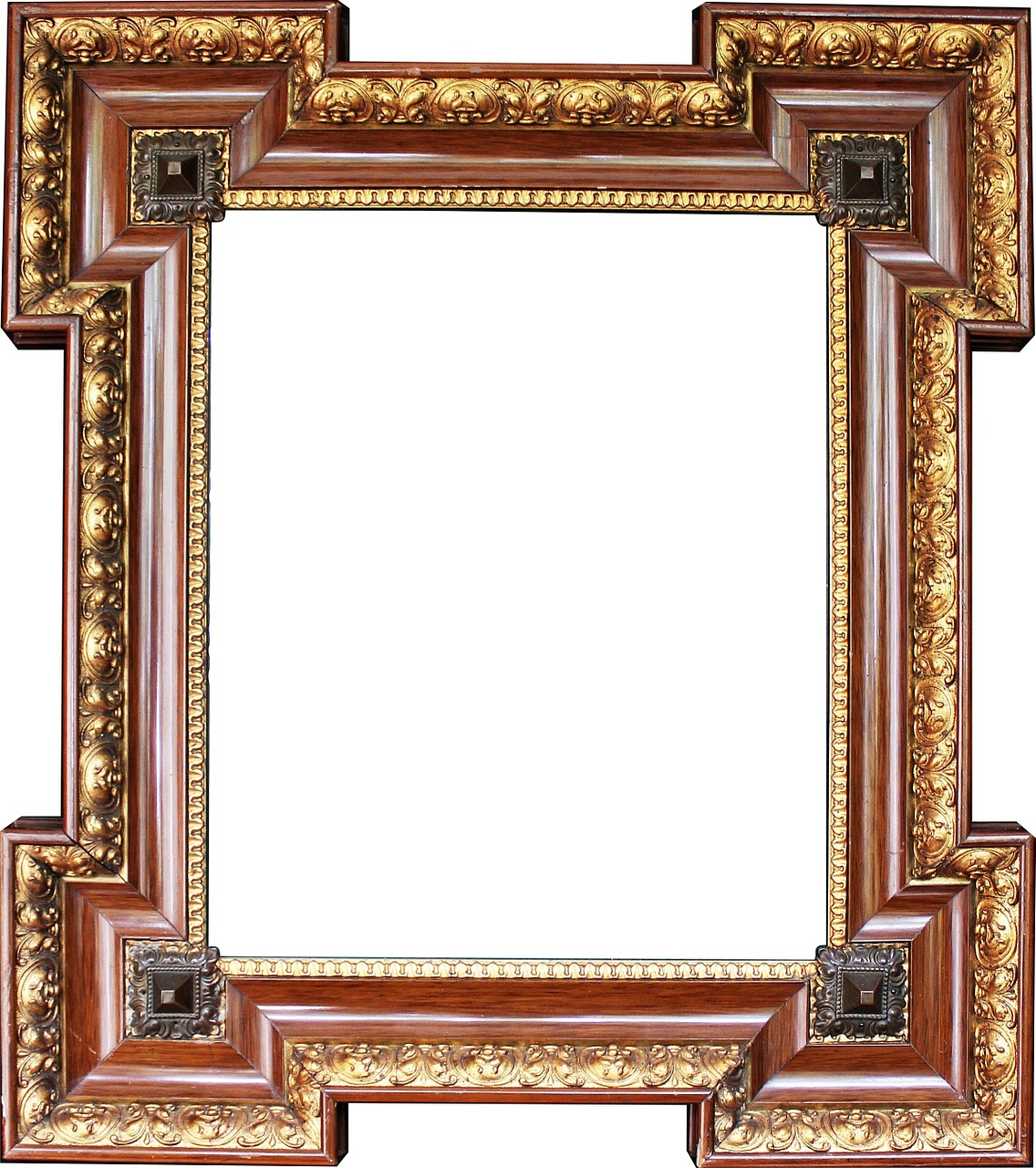picture frame gold stucco frame frame free photo