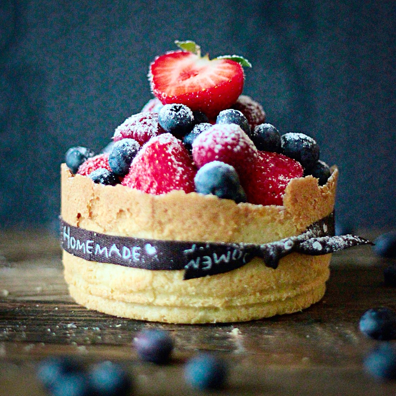 pie berry blueberries free photo