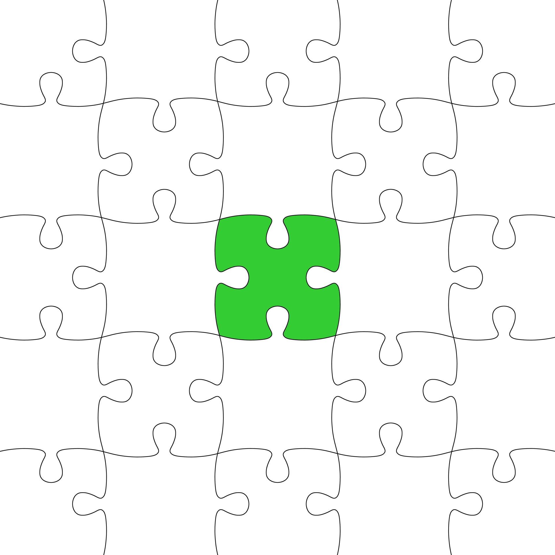 jigsaw puzzle green free photo