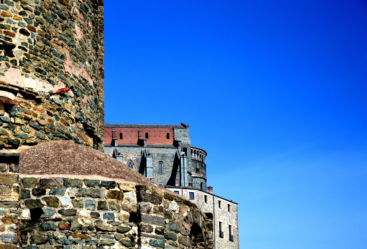 piemonte church sky free photo