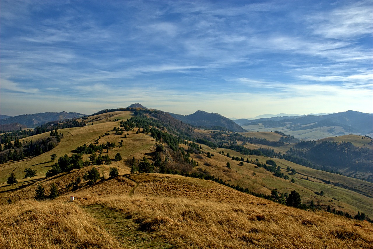 pieniny mountains autumn free photo