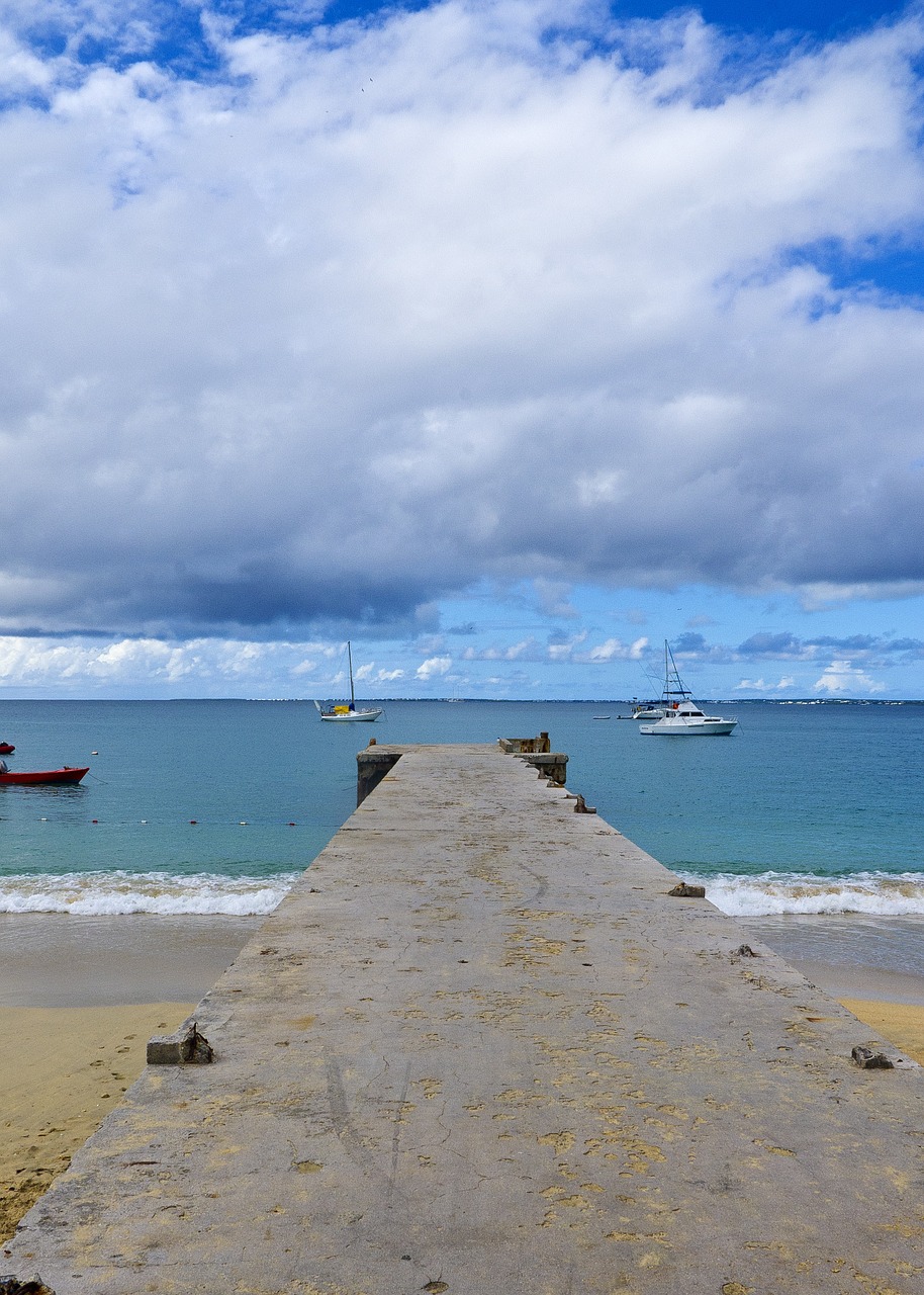 pier island ocean free photo