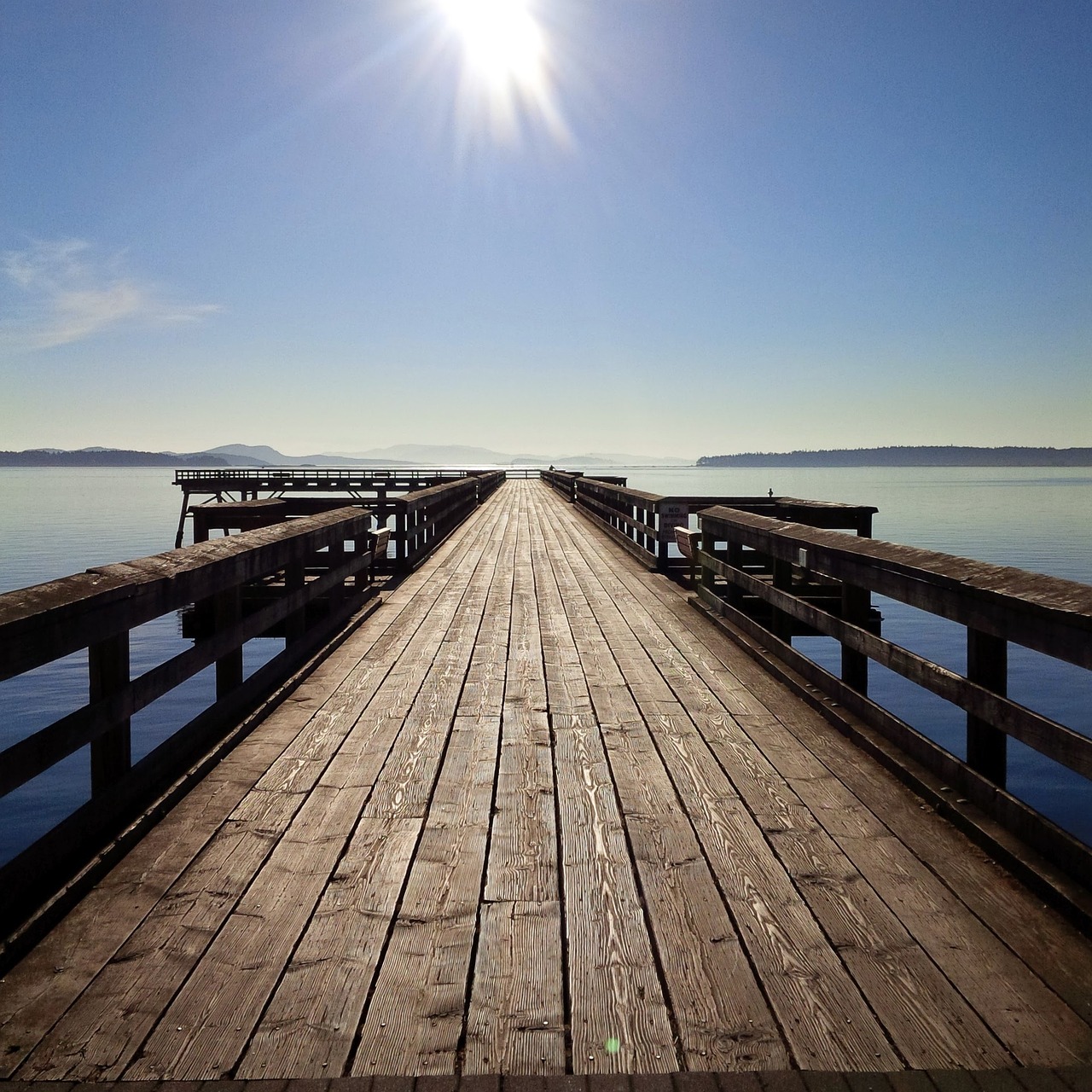 pier ocean travel free photo