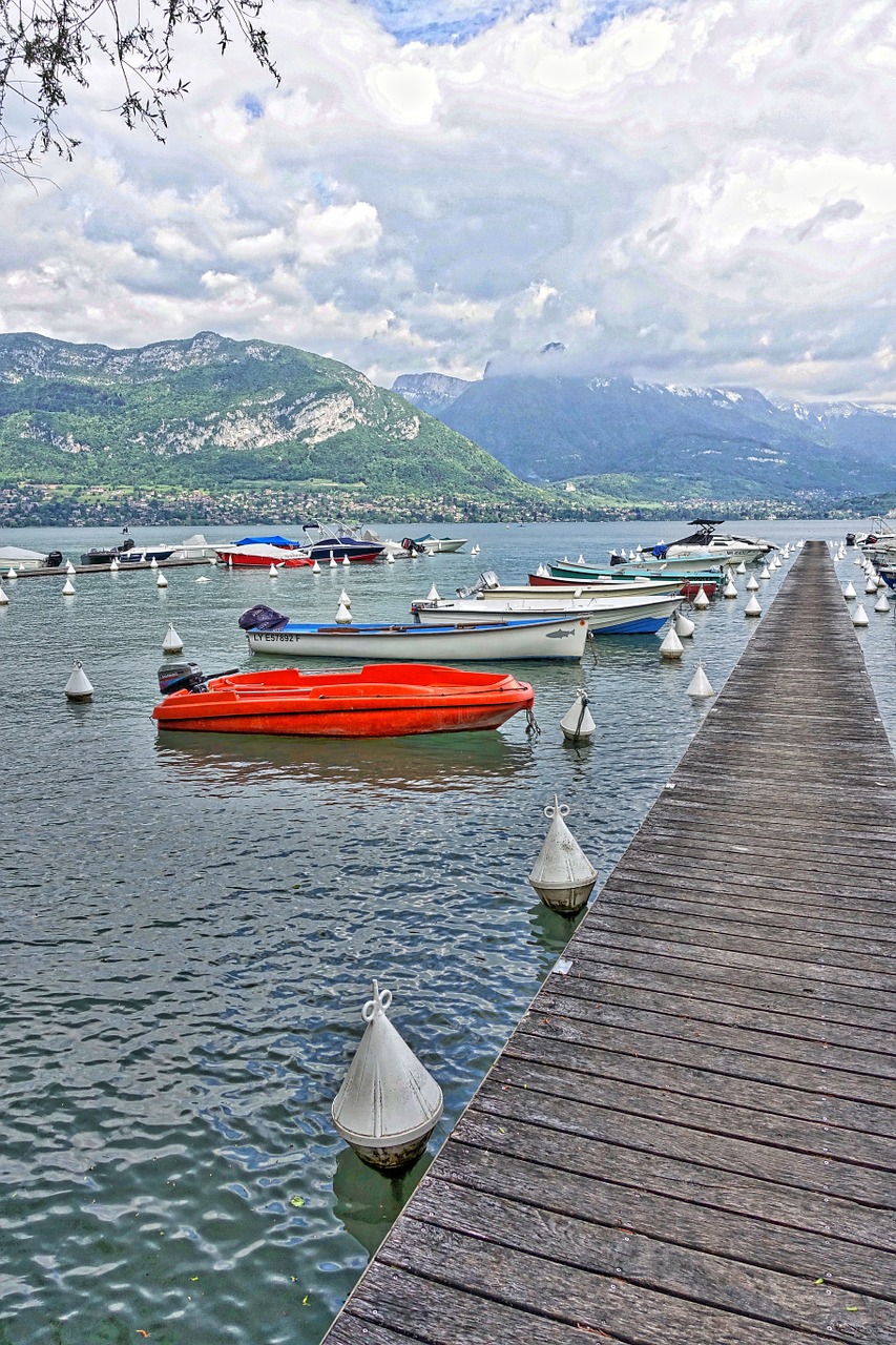 pier boats recreation free photo