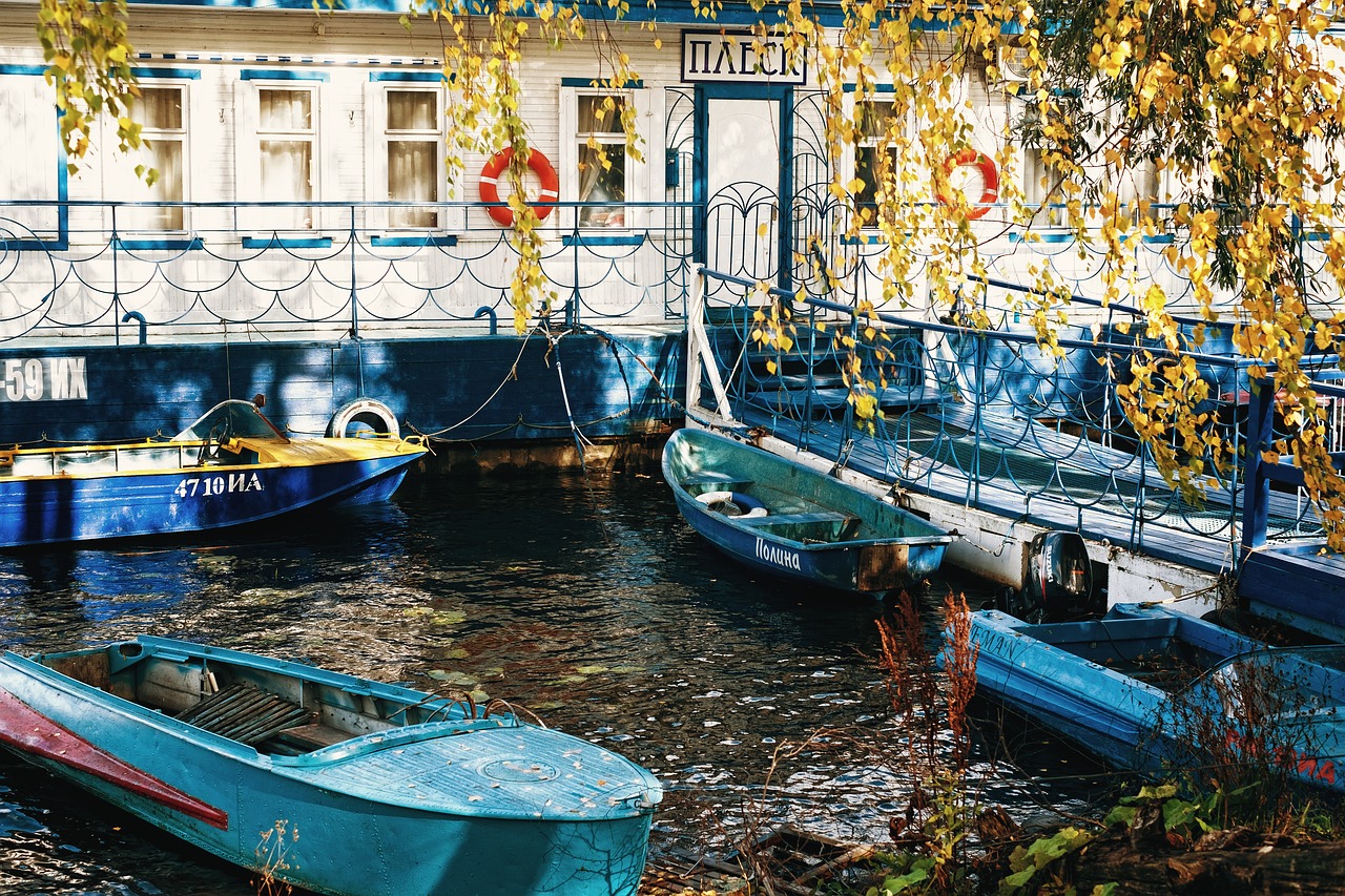 pier river boat free photo