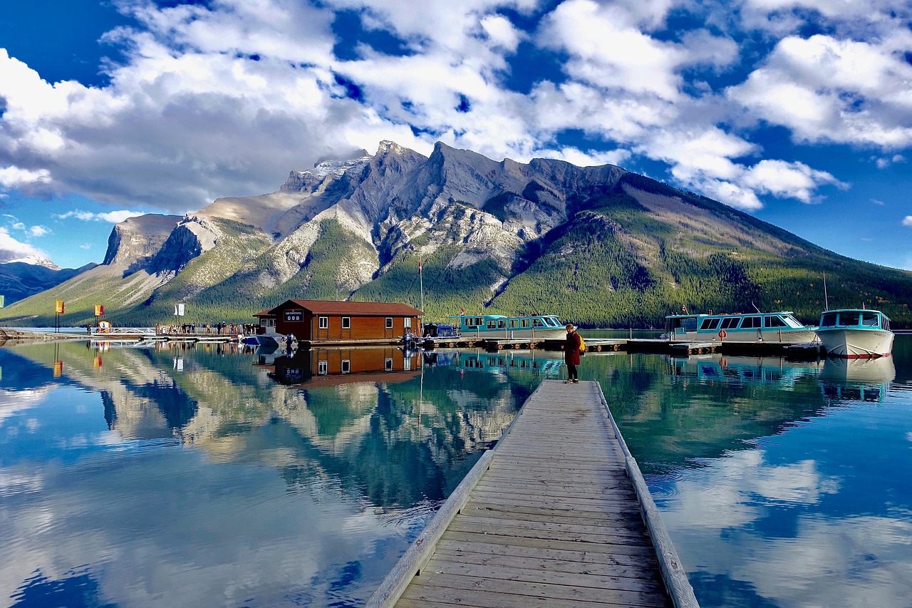 pier scene peaceful free photo