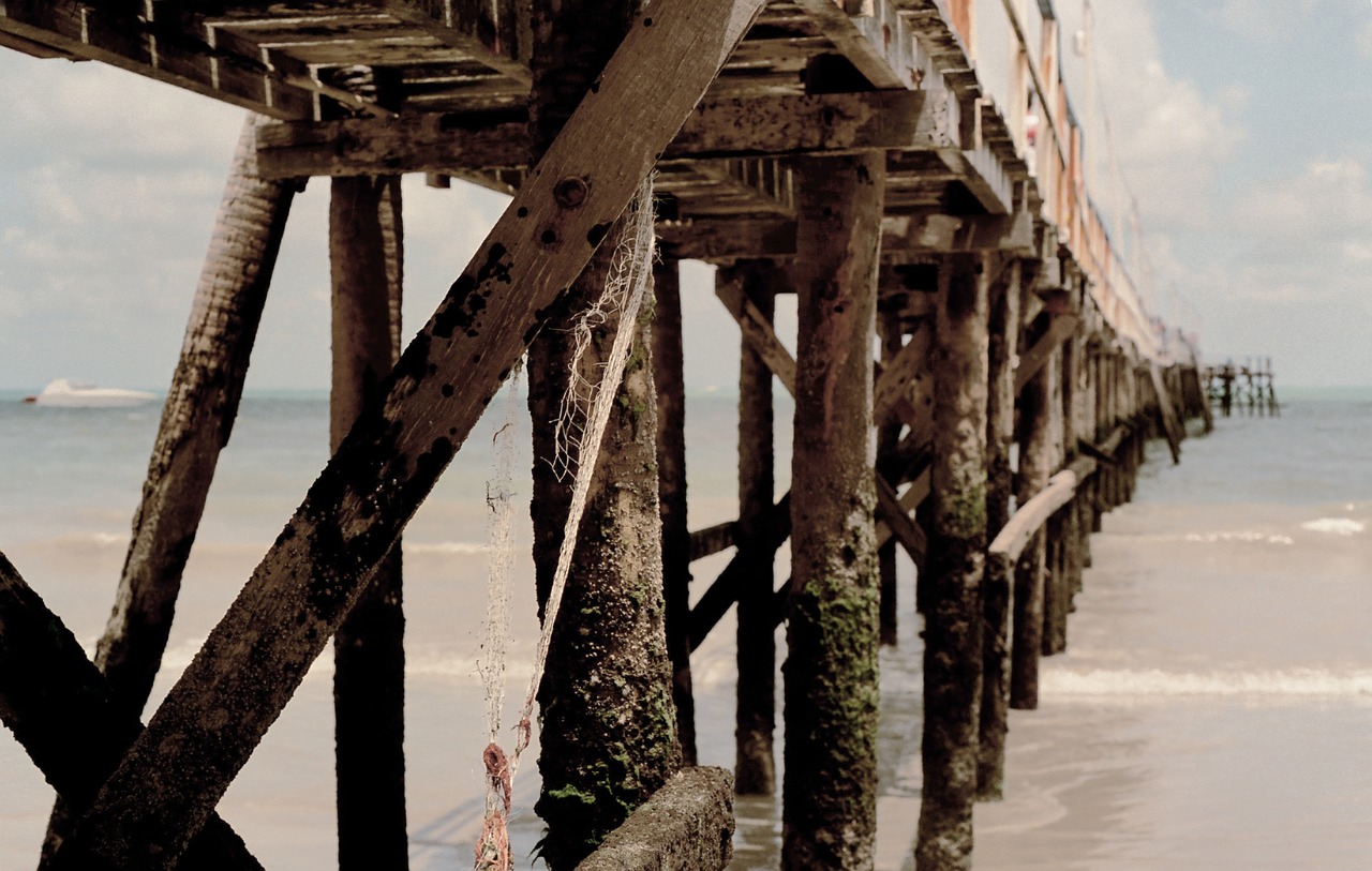 pier sea ocean free photo