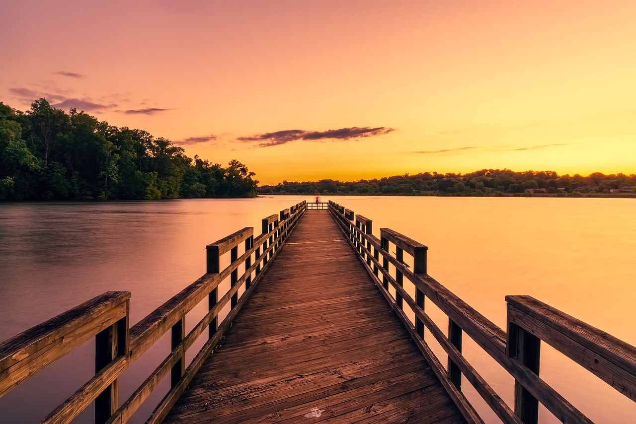 pier dock tennessee free photo