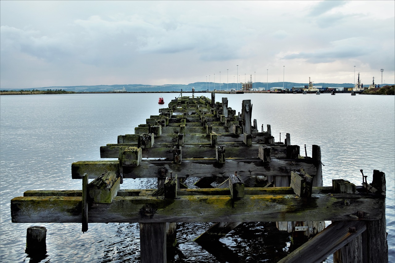 pier sea water free photo