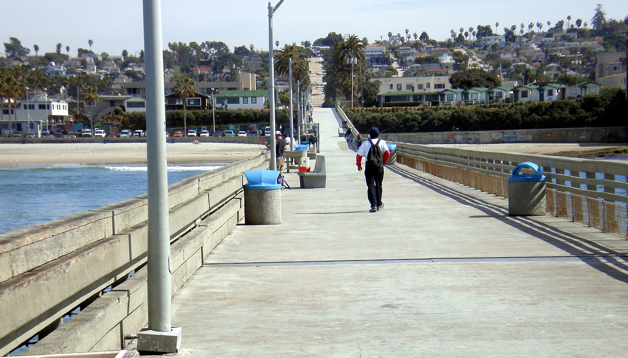 pier ocean dock free photo