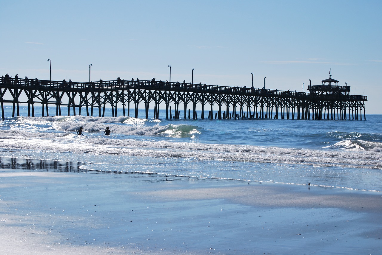 pier ocean wood free photo