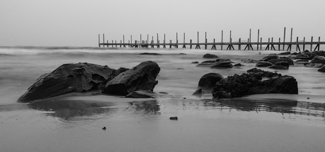 pier  pebble  beach free photo