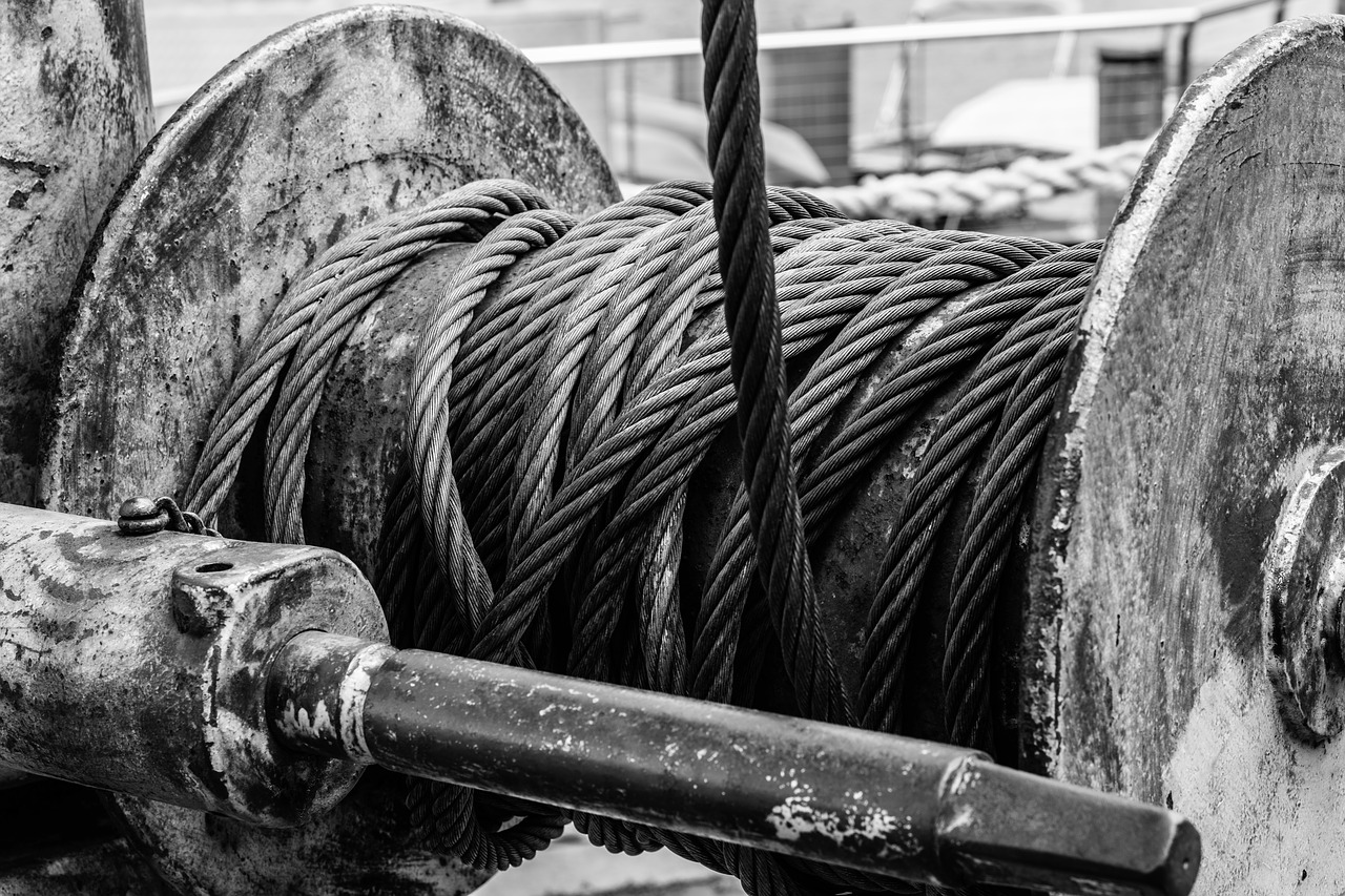 pier  rope  port free photo