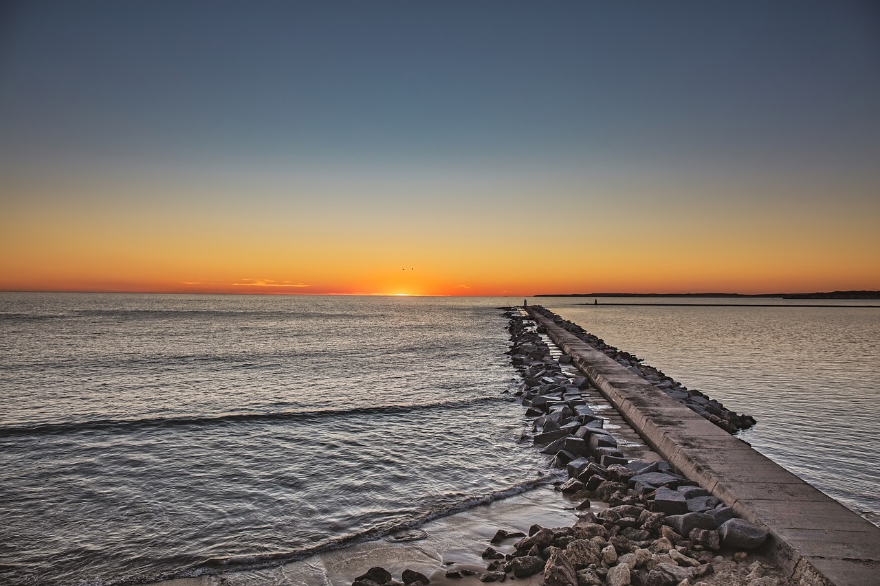 pier  jetty  beach free photo