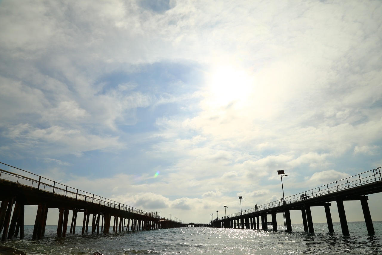 pier dock bridge free photo