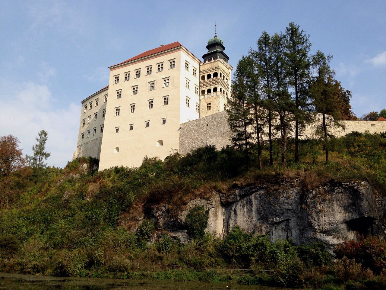 pieskowa skała castle poland castle free photo